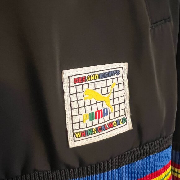 Puma X Dee And Ricky's Baseball Dr Bomber Jacket Size Small S - Picture 5 of 6